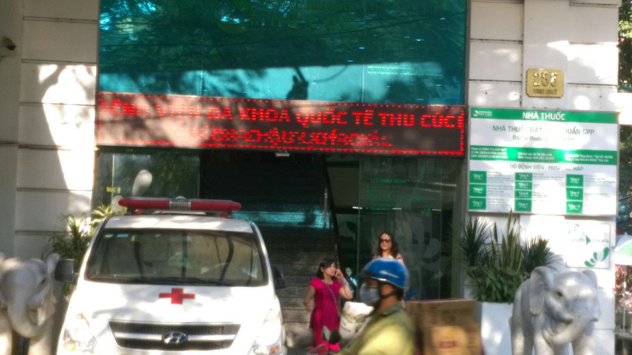 bệnh viện đa khoa thu cúc lắp đặt chuông gọi y tá