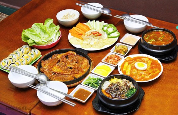 Các món ăn tại nhà hàng K - Cook  Kim Bắp